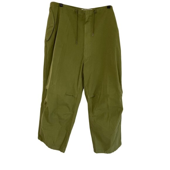 DARKPARK Blair Vintage Trousers in Military Green Large New Womens Baggy Pants - Picture 6 of 16